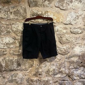 H&M black chino shorts